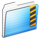 Security Folder Stripe Icon